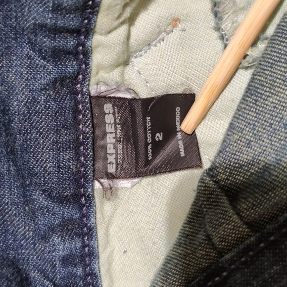 🫐Y2K Express Demin Mini Skirt - Picture 7 of 7